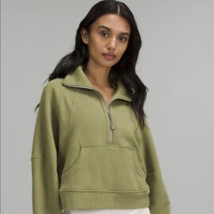 Lululemon Scuba Oversized Funnel Neck Half Zip